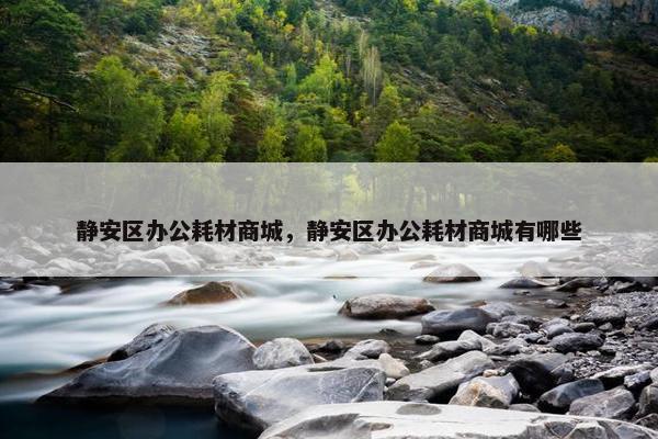 静安区办公耗材商城，静安区办公耗材商城有哪些