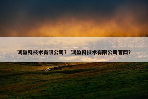 鸿盈科技术有限公司？ 鸿盈科技术有限公司官网？