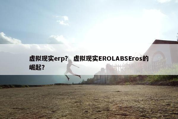 虚拟现实erp？ 虚拟现实EROLABSEros的崛起？