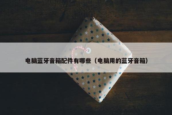 电脑蓝牙音箱配件有哪些（电脑用的蓝牙音箱）