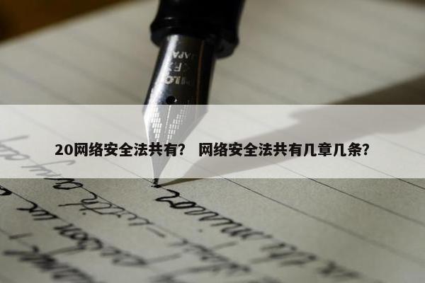 20网络安全法共有？ 网络安全法共有几章几条？