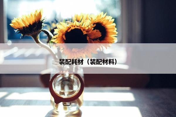 装配耗材（装配材料）