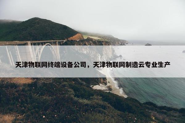 天津物联网终端设备公司，天津物联网制造云专业生产