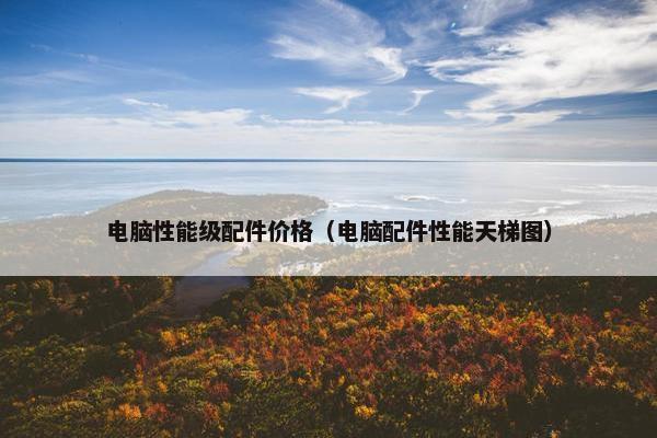 电脑性能级配件价格（电脑配件性能天梯图）