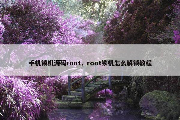 手机锁机源码root，root锁机怎么解锁教程
