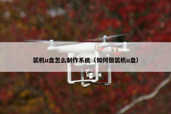 装机u盘怎么制作系统（如何做装机u盘）