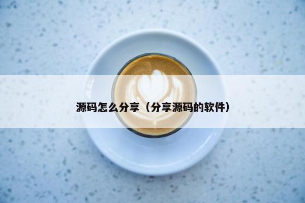 源码怎么分享（分享源码的软件）