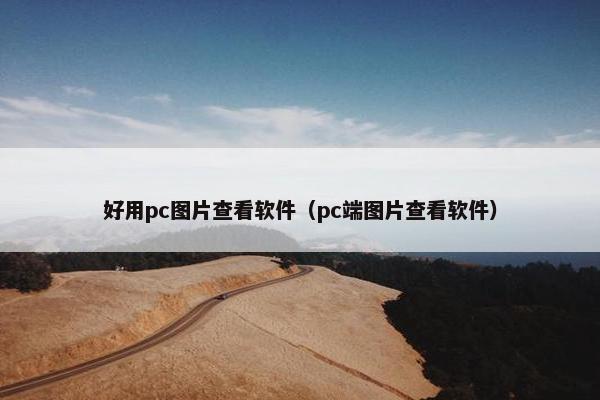 好用pc图片查看软件（pc端图片查看软件）