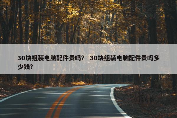 30块组装电脑配件贵吗？ 30块组装电脑配件贵吗多少钱？