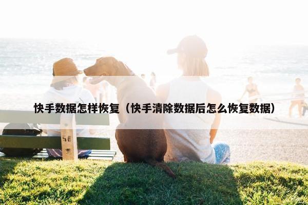 快手数据怎样恢复（快手清除数据后怎么恢复数据）