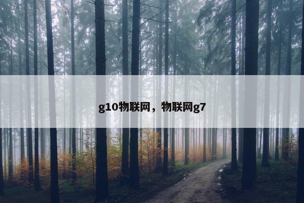 g10物联网，物联网g7