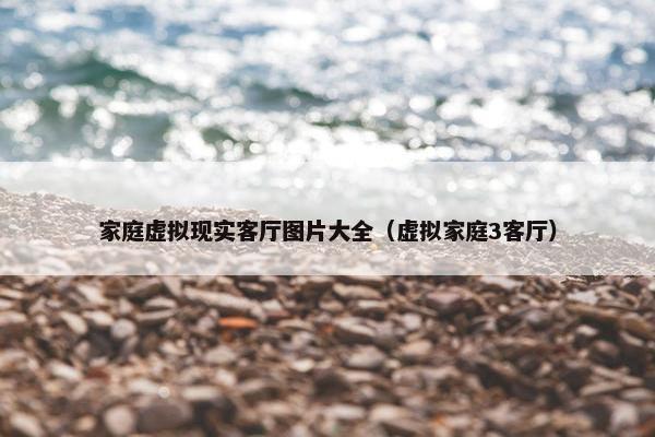 家庭虚拟现实客厅图片大全（虚拟家庭3客厅）