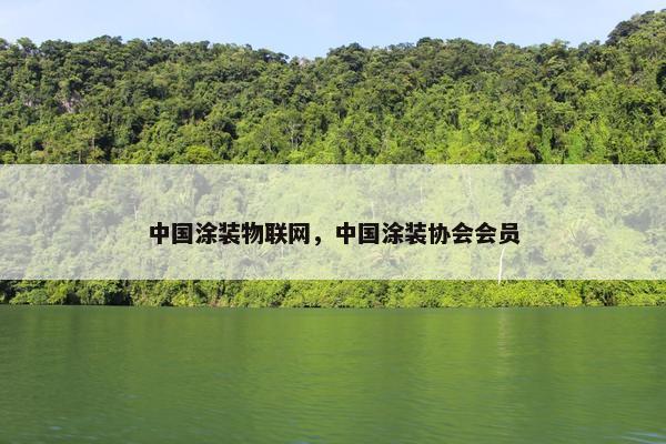 中国涂装物联网，中国涂装协会会员