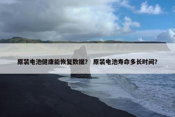 原装电池健康能恢复数据？ 原装电池寿命多长时间？