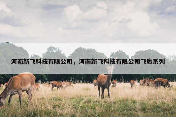 河南新飞科技有限公司，河南新飞科技有限公司飞鹰系列