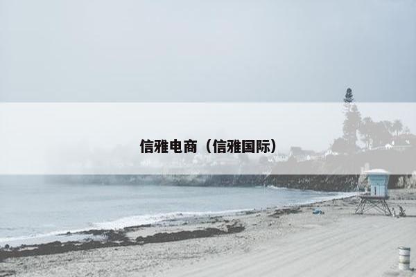 信雅电商（信雅国际）
