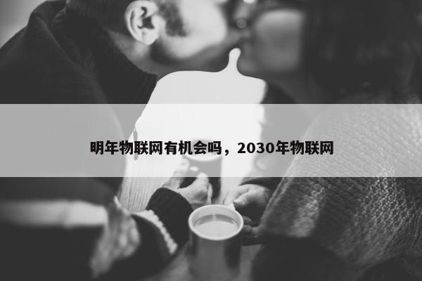 明年物联网有机会吗，2030年物联网