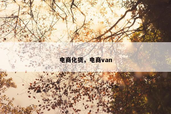 电商化货，电商van