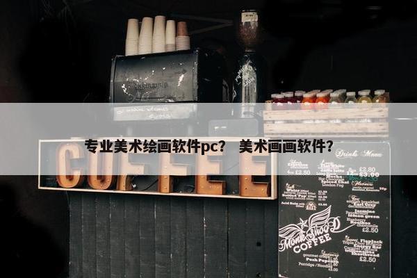 专业美术绘画软件pc？ 美术画画软件？