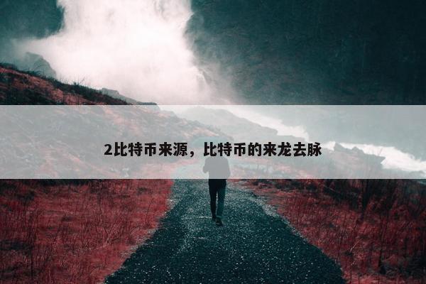 2比特币来源，比特币的来龙去脉