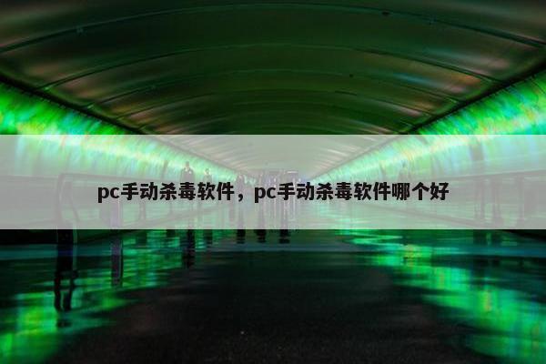 pc手动杀毒软件，pc手动杀毒软件哪个好