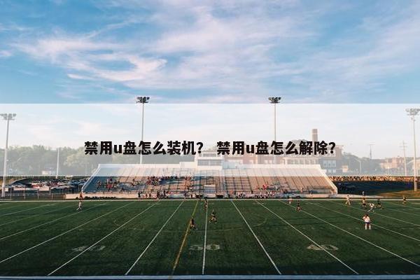 禁用u盘怎么装机？ 禁用u盘怎么解除？