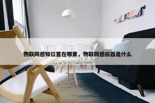 物联网感知位置在哪里，物联网感应器是什么