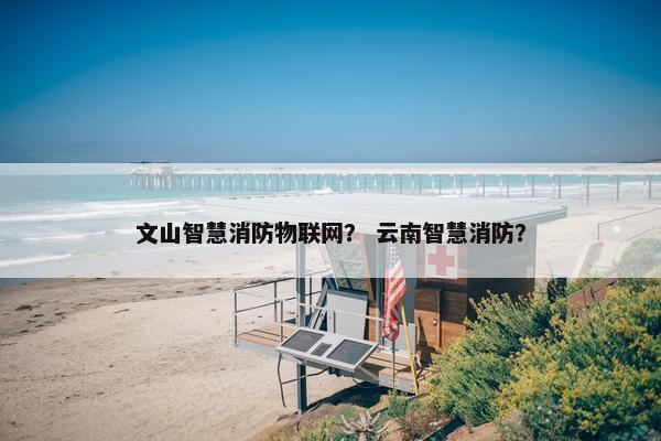 文山智慧消防物联网？ 云南智慧消防？