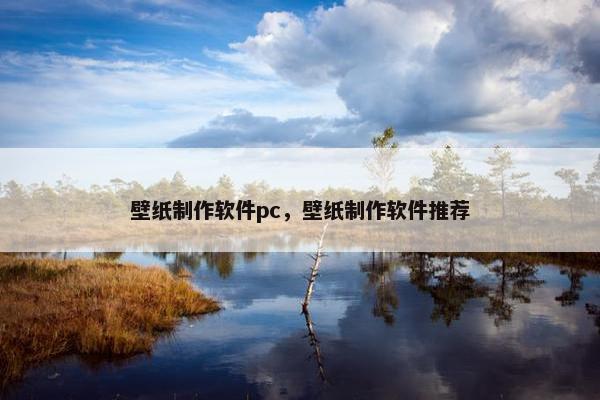 壁纸制作软件pc，壁纸制作软件推荐