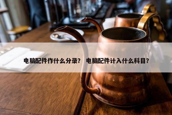 电脑配件作什么分录？ 电脑配件计入什么科目？